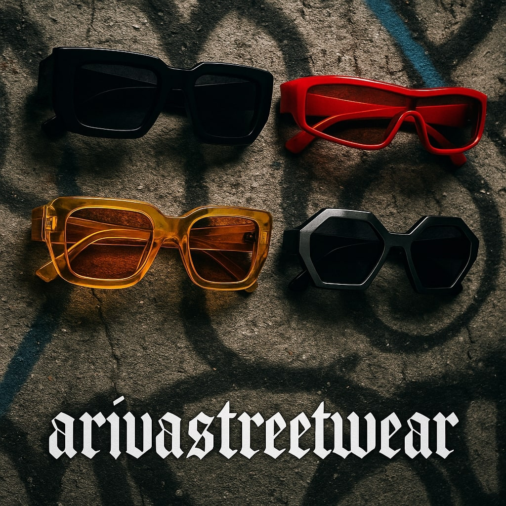 Bold streetwear sunglasses for men and women – urban fashion style