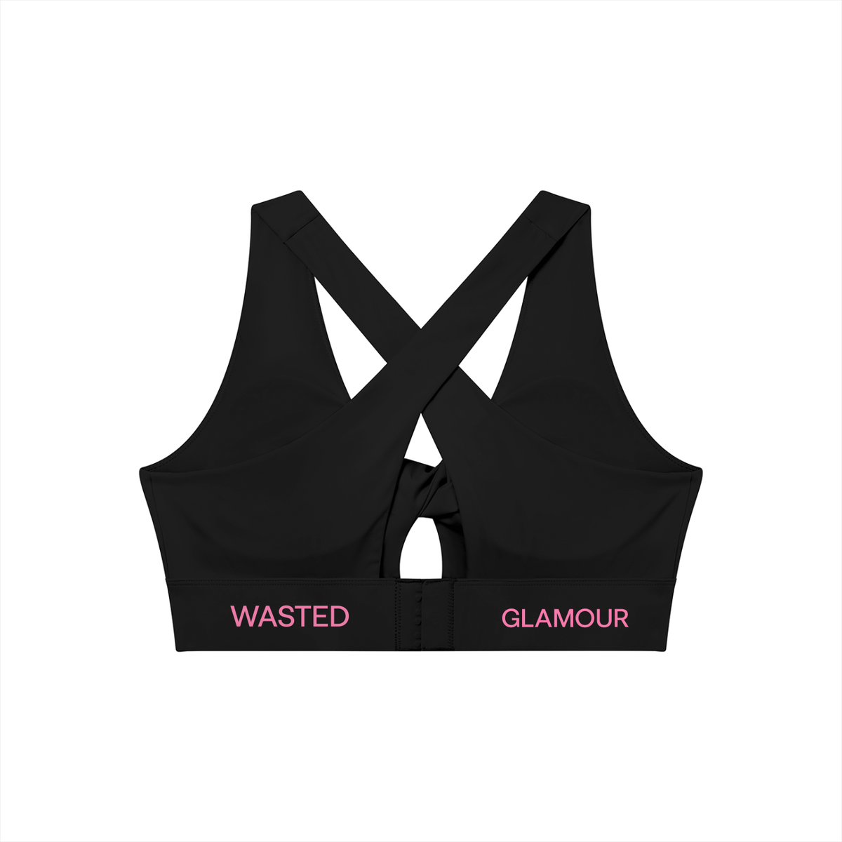 Women's Twist Front V-Neck Sports Bra