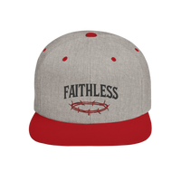 No Saints Faithless Flat Bill Snapback Hat