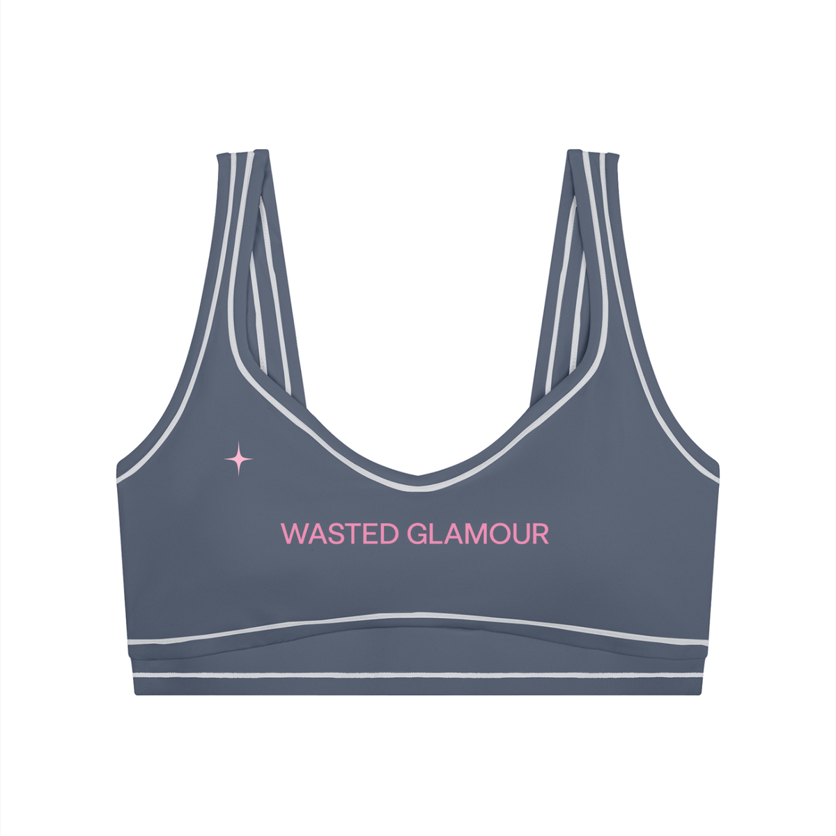 Women’s Topstitching Yoga Sports Bra
