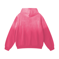 Heavyweight Sunfade Oversized Hoodie Pink