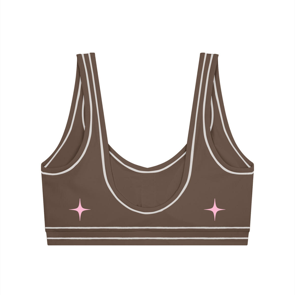 Women’s Topstitching Yoga Sports Bra