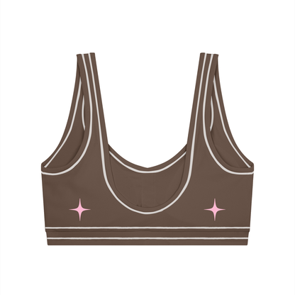 Women’s Topstitching Yoga Sports Bra