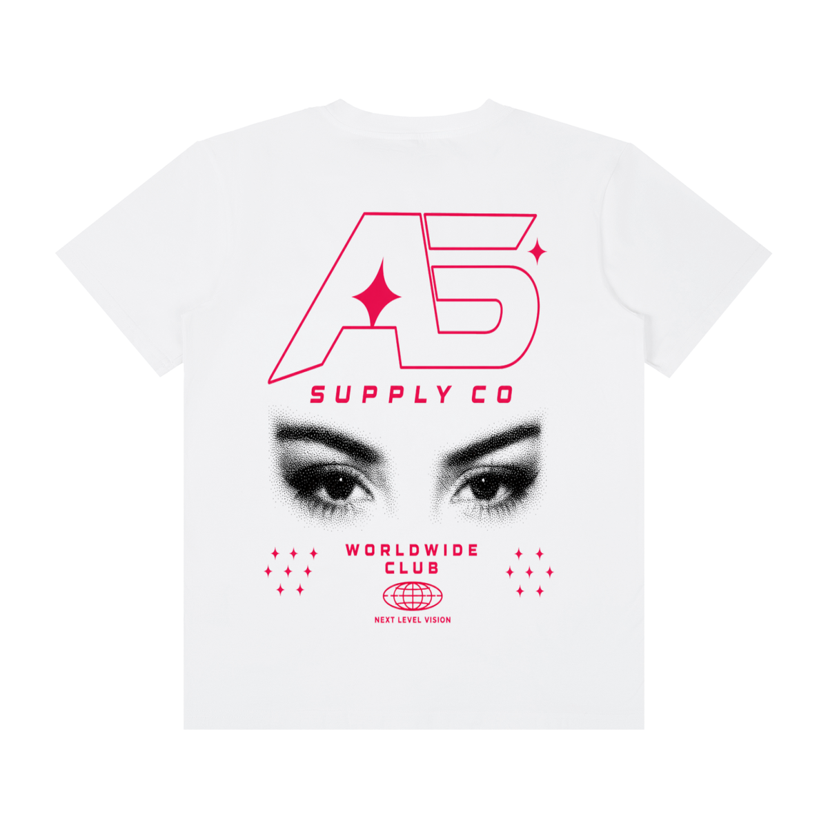 Unisex Classic Crew Neck Cotton T-Shirt