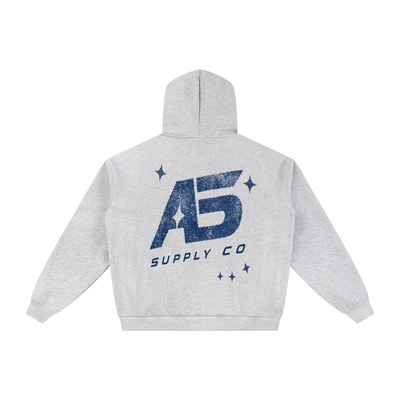 Essential Fleece Zip-Through Hoodie