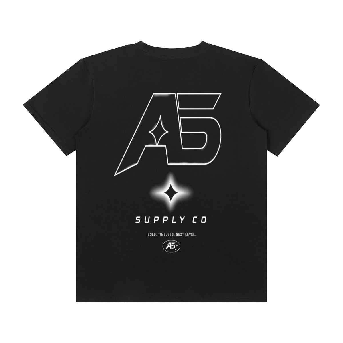 Unisex Classic Crew Neck Cotton T-Shirt