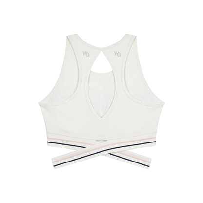 Women’s Criss-Cross Band Sports Bra