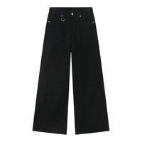 BLÅ TVÄTTADE BAGGY JEANS