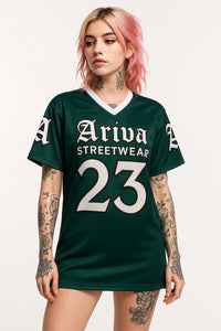 Ariva Streetwear #23 Green Icon Jersey