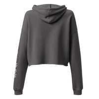 Ariva Streetwear ’Winged A’ Cropped Hoodie – Storm Grey Edition