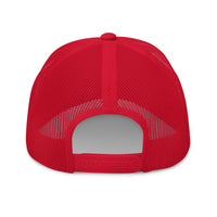 Ariva Streetwear “Winged A” Trucker Cap – Solid Red Edition