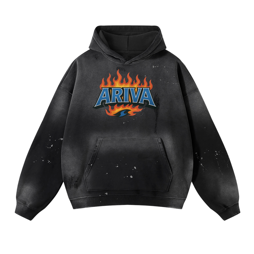 Ariva VINTAGE WASH FLEECE HOODIE