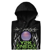 Arivastreetwear Y2K Neo Black Hoodie