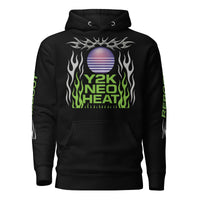 Arivastreetwear Y2K Neo Black Hoodie