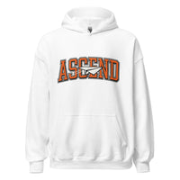ASCEND Bold Graphic Hoodie - White