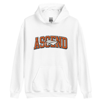 ASCEND Bold Graphic Hoodie - White - S