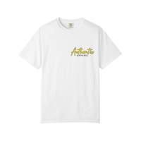 Authentic Apparel White Graphic Tee - White / S