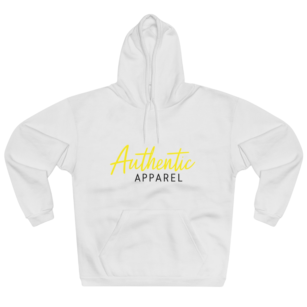 Authentic Apparel White Pullover Hoodie - White / XS