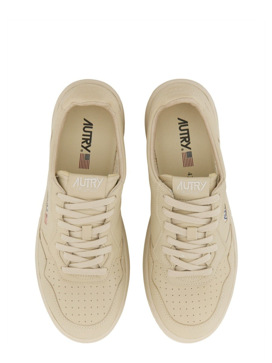 Autry Green Low-Top Sneakers