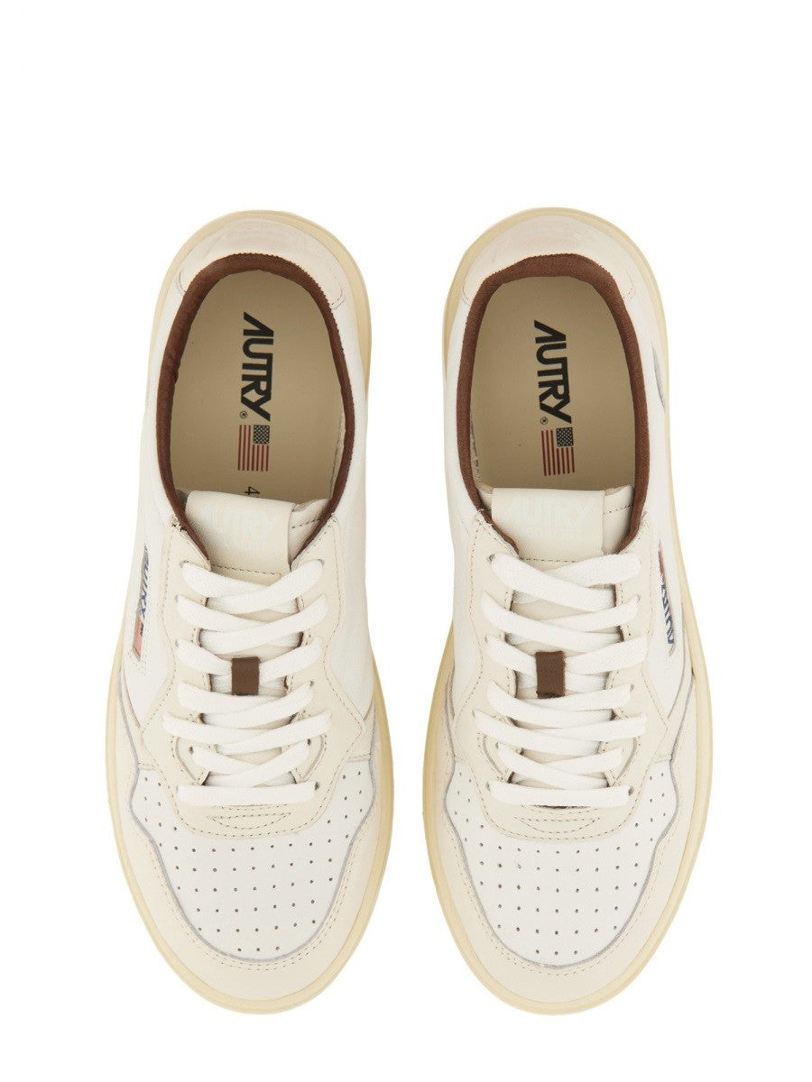 Autry Green Low-Top Sneakers