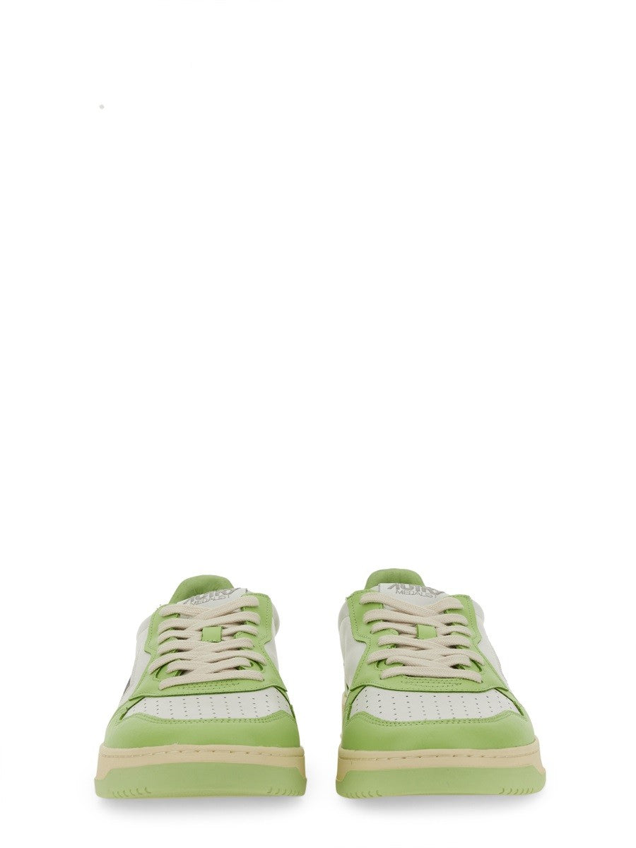 Autry Green Low-Top Sneakers