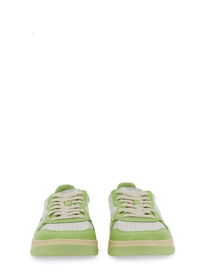 Autry Green Low-Top Sneakers