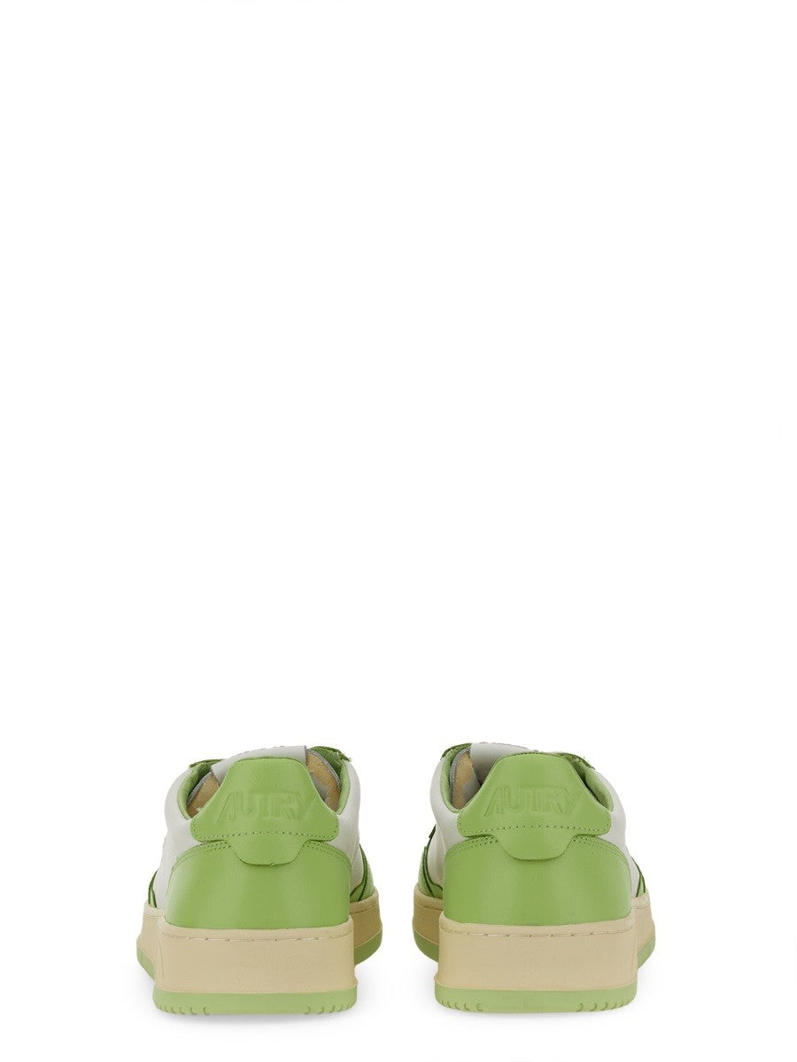 Autry Green Low-Top Sneakers