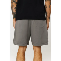 Balance “88 Blaze” Dark-Grey Fleece Streetwear Shorts