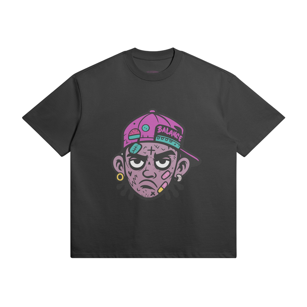 Balance Mode T-Shirt - Black - Black / XS