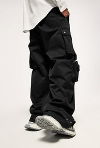 Black cargo pants.