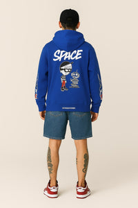 Blue Space Hoodie