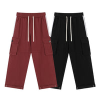 Two pairs of cargo pants.