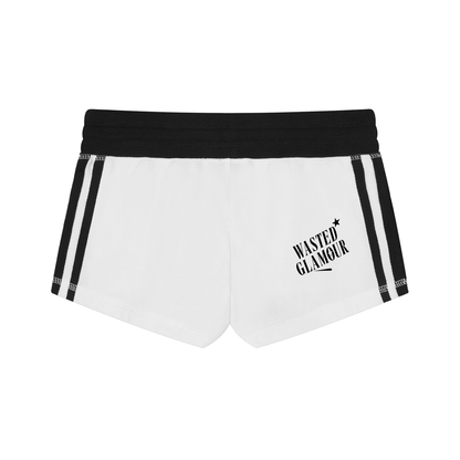 Women's Contrast Stripe Track Shorts