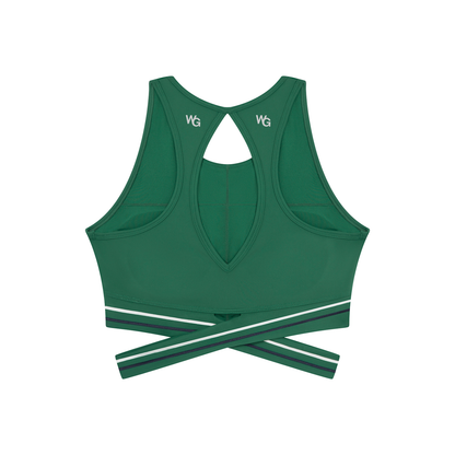 Women’s Criss-Cross Band Sports Bra