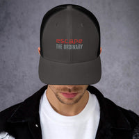Gray Classic Snapback Trucker Hat, a stylish adjustable snapback for streetwear lovers