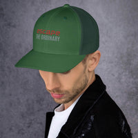 Green adjustable snapback trucker hat from Classic Snapback Trucker Cap collection
