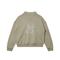 CLUB 2025 Performance Zip Sweatshirt - Beige