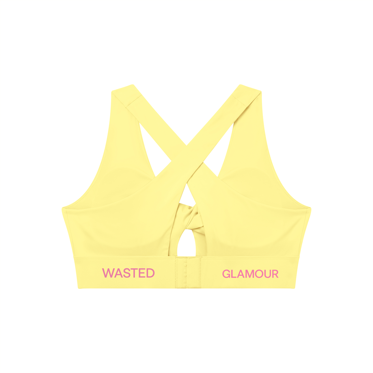 Women's Twist Front V-Neck Sports Bra