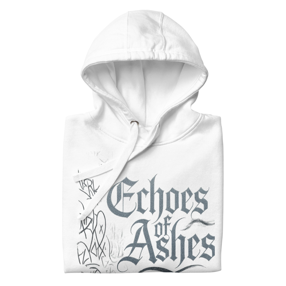 Echoes of Ashes’ Graffiti Streetwear Hoodie - S