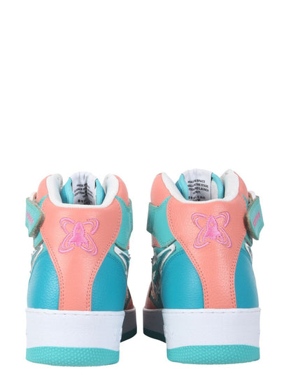 ENTERPRISE JAPAN Retro Coral High Tops - ENTERPRISE JAPAN / Pink / 40