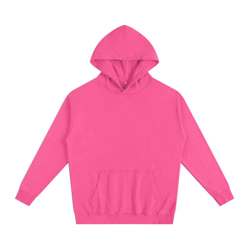 Pink hooded sweatshirt from the Essential Hoodie collection, perfect for casual wear