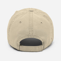 Fearless Distressed Dad Cap - Beige - Beige / One size