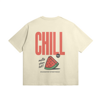 Fresh Watermelon Slice Cream Graphic Tee