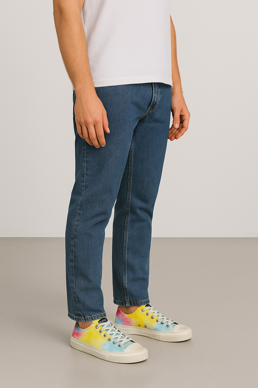 GIENCHI Tie-Dye Low Top Canvas Sneakers - GIENCHI