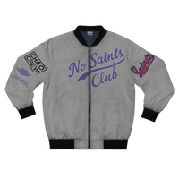 Gray Bomber Jacket | No Saints Club - XS