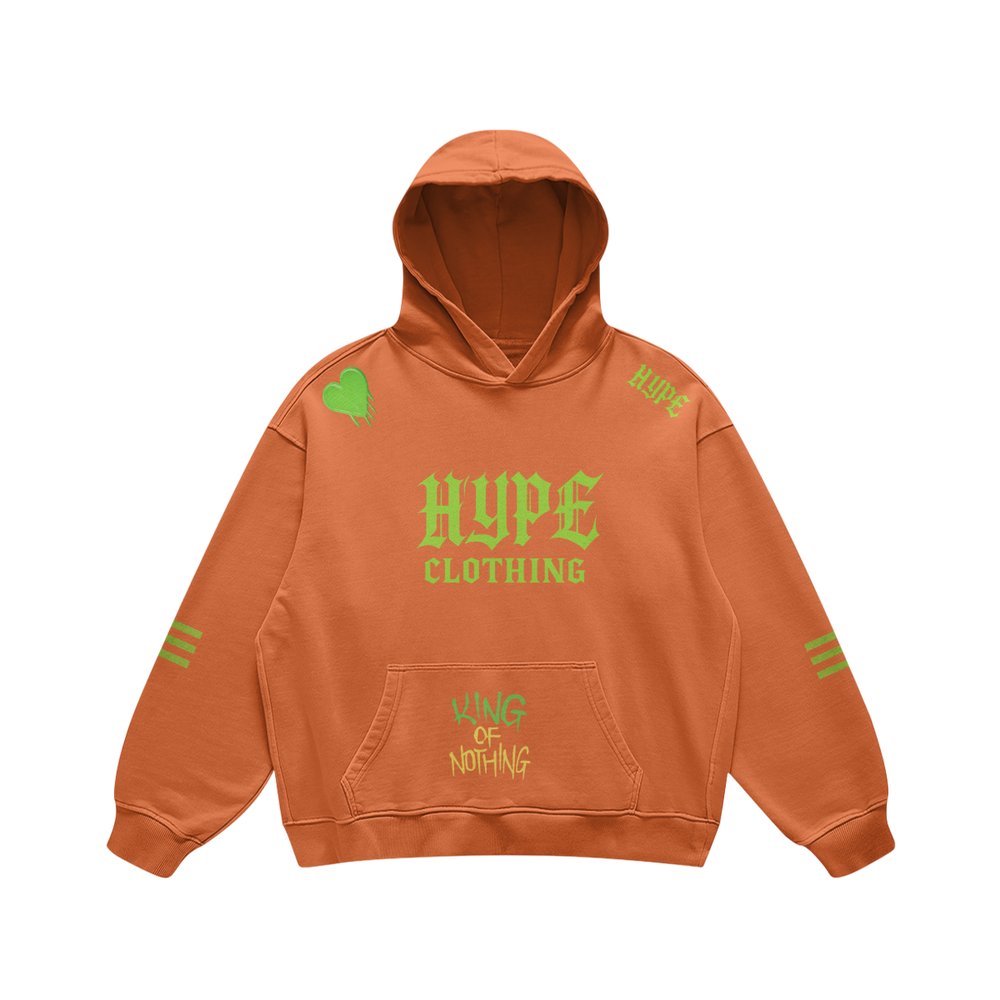 HYPE KING Hoodie – Orange Reign Edition