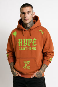HYPE KING Hoodie – Orange Reign Edition