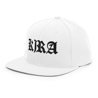 KIRA Streetwear White Snapback Hat - White / One size