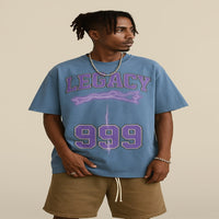Legacy Lightning 999 Graphic Tee - Blue - Slate Blue / S
