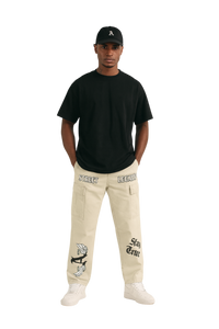Legacy Streetwear Cargo Pants – Beige